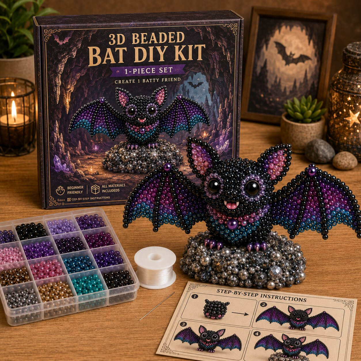 🐾 3D Beaded Pet DIY Kit