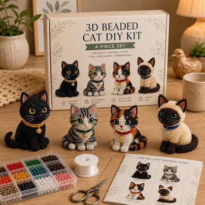 🐾 3D Beaded Pet DIY Kit