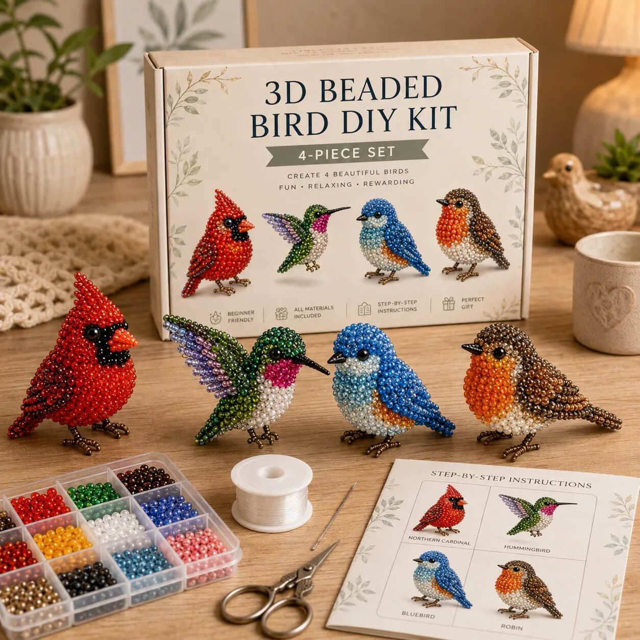 🐾 3D Beaded Pet DIY Kit