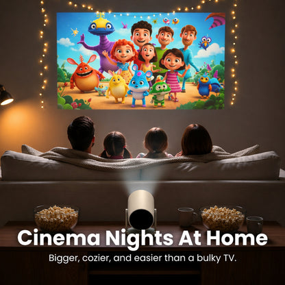 【🔥Last day: 43% discount】HY300 Pro Mini Portable Projector