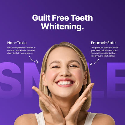 Purple Instant Teeth Whitening Strips