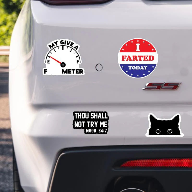 130 Pcs Funny Meme Stickers Set – Hilarious Saying & Cartoon Decals for Laptops, Water Bottles & Gifts | Hot Seller for Humor Lovers