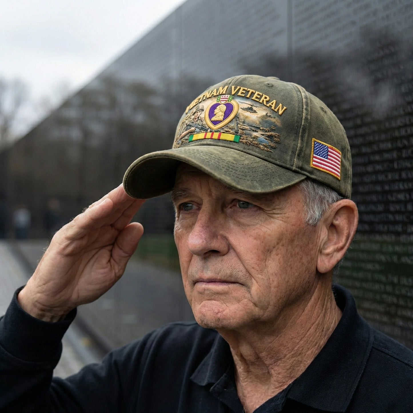 🏆Last Day Promo: 49% OFF 🎖️- Crafted by Hand Embroidery - Vietnam Veteran Commemorative Cap