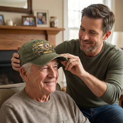 🏆Last Day Promo: 49% OFF 🎖️- Crafted by Hand Embroidery - Vietnam Veteran Commemorative Cap