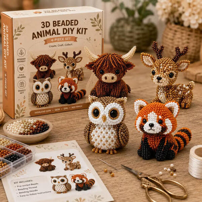 🐾 3D Beaded Pet DIY Kit