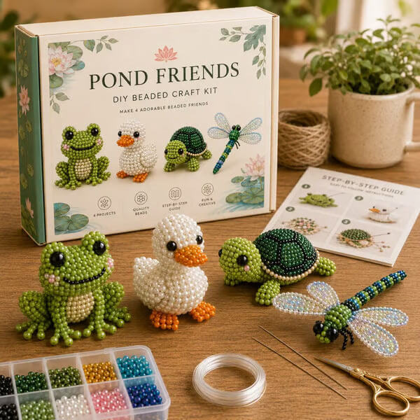 🐾 3D Beaded Pet DIY Kit