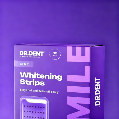 Purple Instant Teeth Whitening Strips