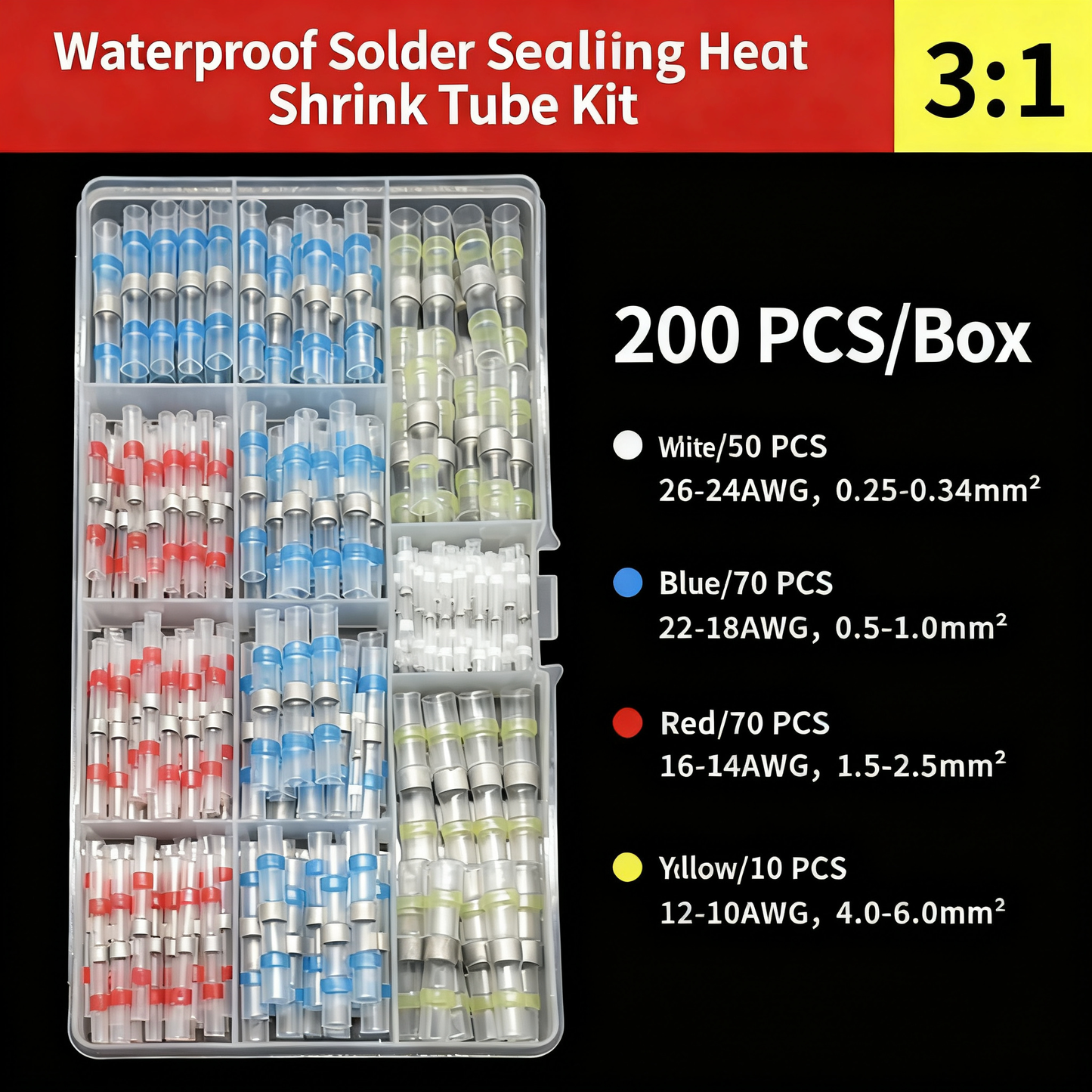 📢📢50% OFF !! ⏰SolderRod  Waterproof Solder Wire Connector Kit – IP67 Rated, No Tools Needed & Ready in Seconds