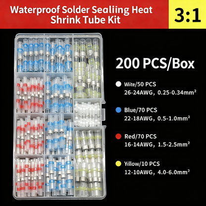 📢📢50% OFF !! ⏰SolderRod  Waterproof Solder Wire Connector Kit – IP67 Rated, No Tools Needed & Ready in Seconds