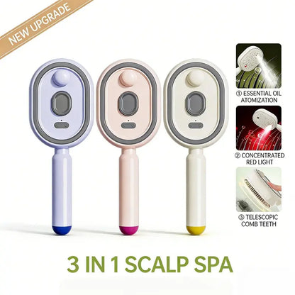 ⏳Limited-time 50% OFF💥Electric Mist-Spraying Massage Cushion Brush
