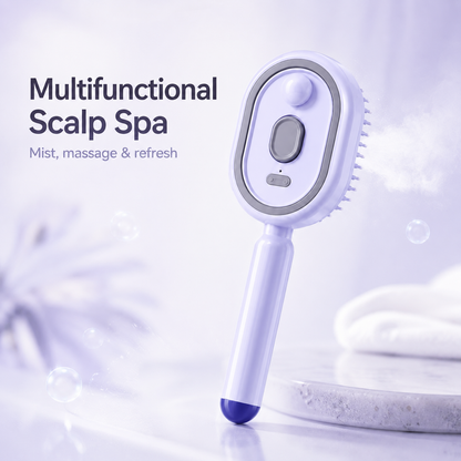 ⏳Limited-time 50% OFF💥Electric Mist-Spraying Massage Cushion Brush