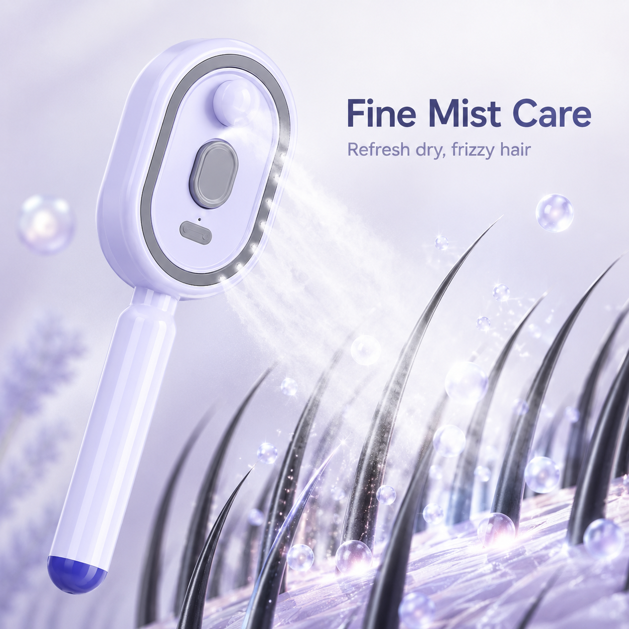 ⏳Limited-time 50% OFF💥Electric Mist-Spraying Massage Cushion Brush