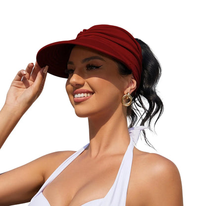 🔥HOT SALE 49% OFF👒Women's UPF 50+ UV Protection Sun Visor Hat