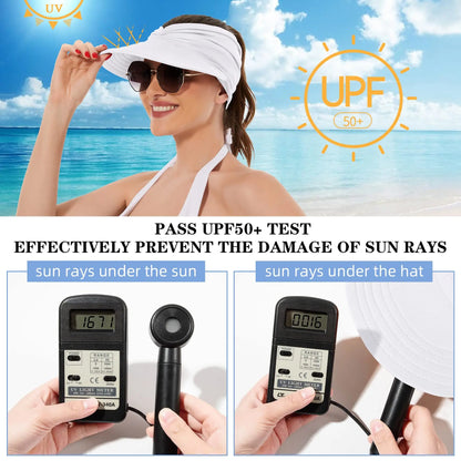 🔥HOT SALE 49% OFF👒Women's UPF 50+ UV Protection Sun Visor Hat