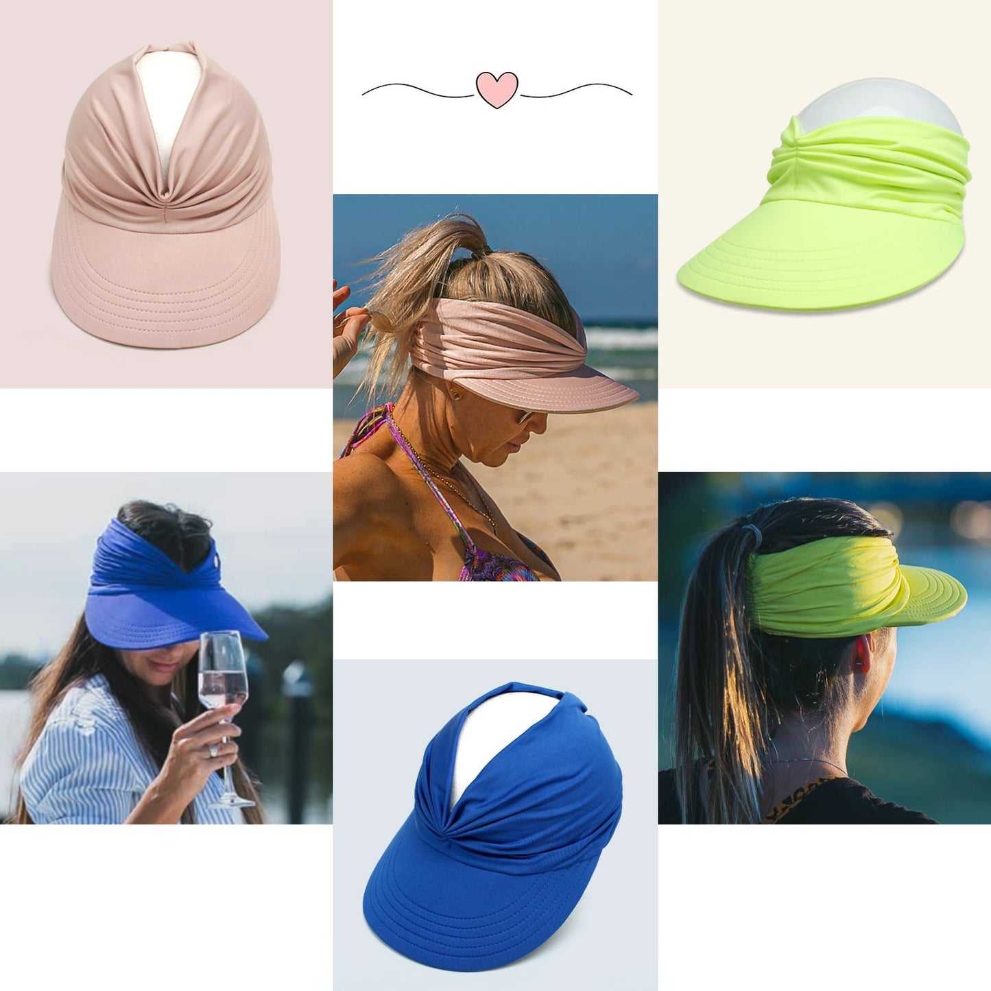 🔥HOT SALE 49% OFF👒Women's UPF 50+ UV Protection Sun Visor Hat