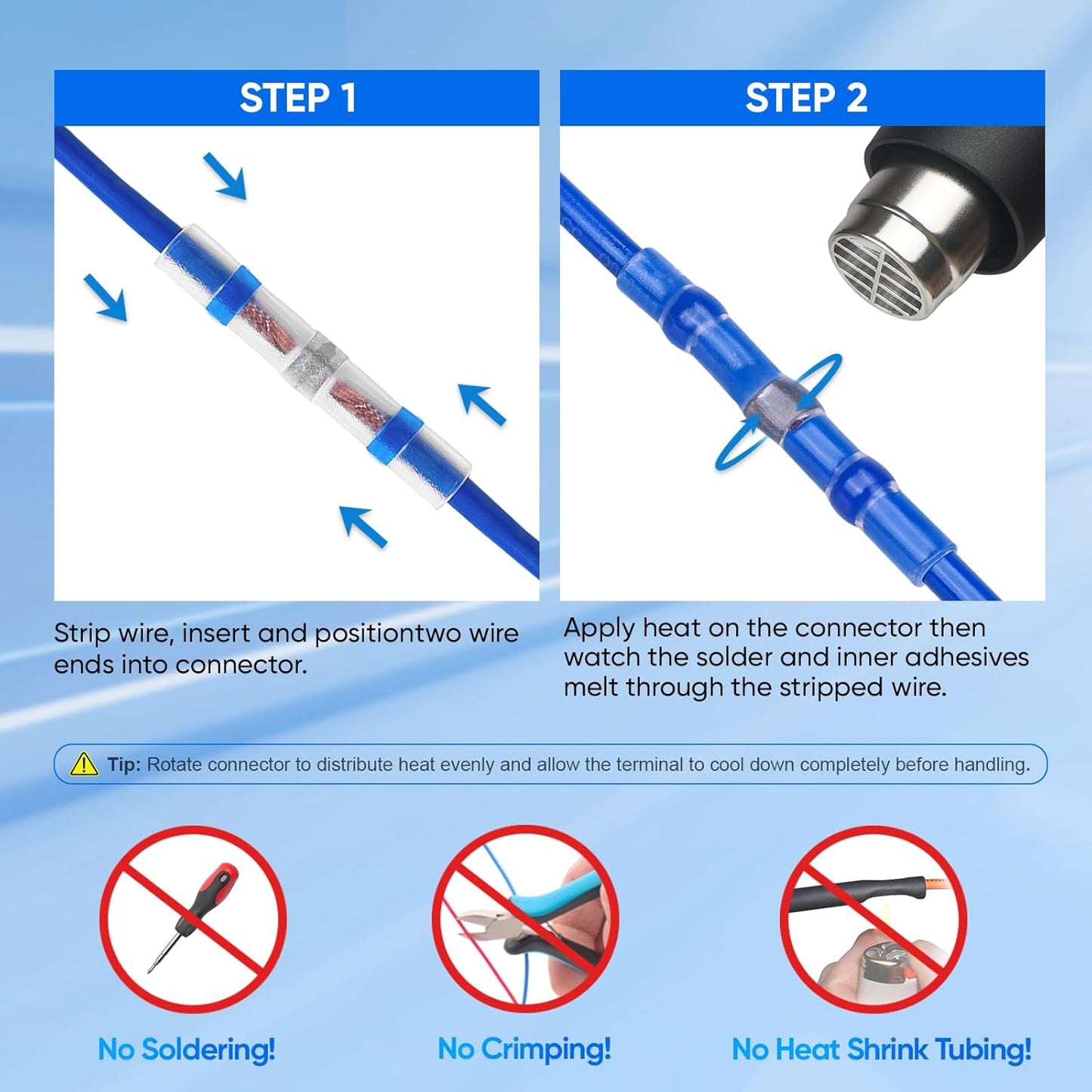 📢📢50% OFF !! ⏰SolderRod  Waterproof Solder Wire Connector Kit – IP67 Rated, No Tools Needed & Ready in Seconds