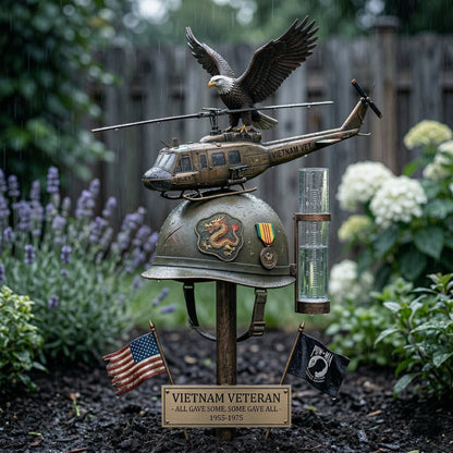 🏆Last Day Promo: 49% OFF 🎖️- Vietnam Veteran Memorial Rain Gauge Garden Stake - ✈️Buy 2 Free Shipping Today!（副本）