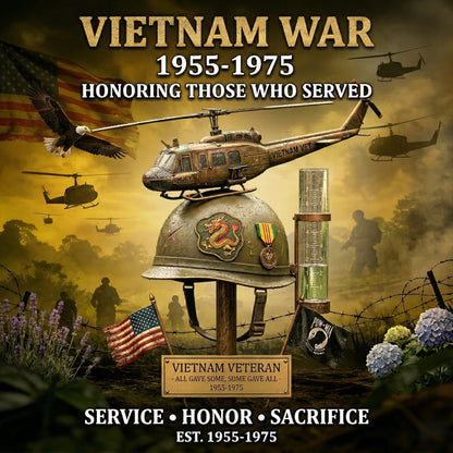 🏆Last Day Promo: 49% OFF 🎖️- Vietnam Veteran Memorial Rain Gauge Garden Stake - ✈️Buy 2 Free Shipping Today!（副本）