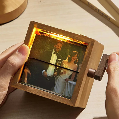 🔥Hot Sale 49% OFF -✨ Mechanical Hand-cranked Photo Album