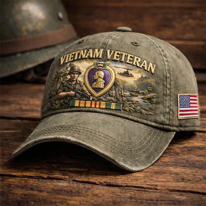 ✨Vietnam Veteran Commemorative Cap(✝️Keep Their Memory Alive)