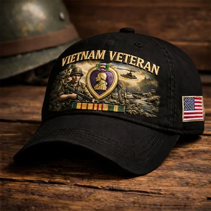 ✨Vietnam Veteran Commemorative Cap(✝️Keep Their Memory Alive)