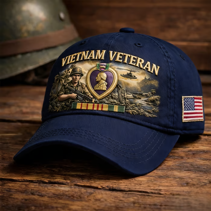 ✨Vietnam Veteran Commemorative Cap(✝️Keep Their Memory Alive)