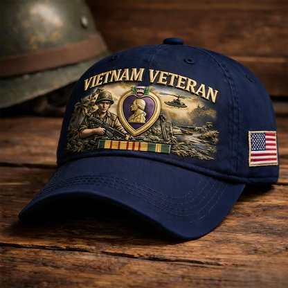 ✨Vietnam Veteran Commemorative Cap(✝️Keep Their Memory Alive)