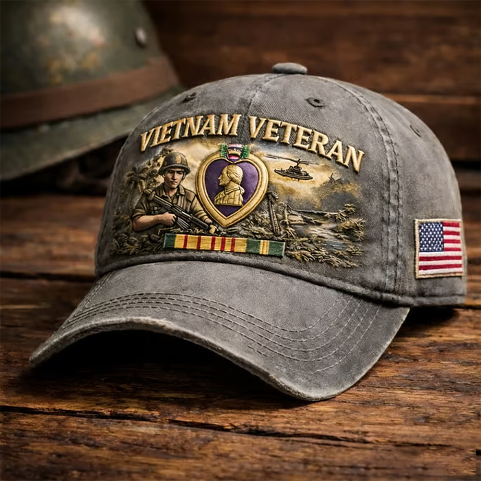 ✨Vietnam Veteran Commemorative Cap(✝️Keep Their Memory Alive)