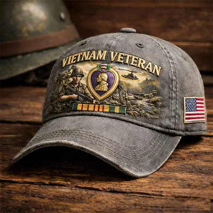 ✨Vietnam Veteran Commemorative Cap(✝️Keep Their Memory Alive)