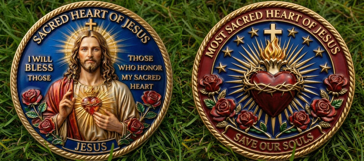 ⚡️Last Day 49% OFF - Light of the World Commemorative Coin ✨