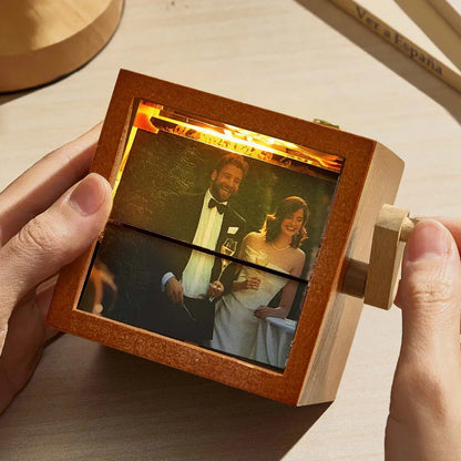 🔥Hot Sale 49% OFF -✨ Mechanical Hand-cranked Photo Album