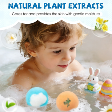 12-Piece Bath Bomb Gift Set for Kids