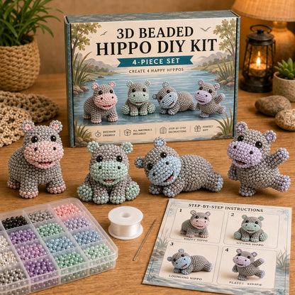 🔥Last Day 50% OFF🧵✨ Tiny 3D Beaded Animal DIY Kit