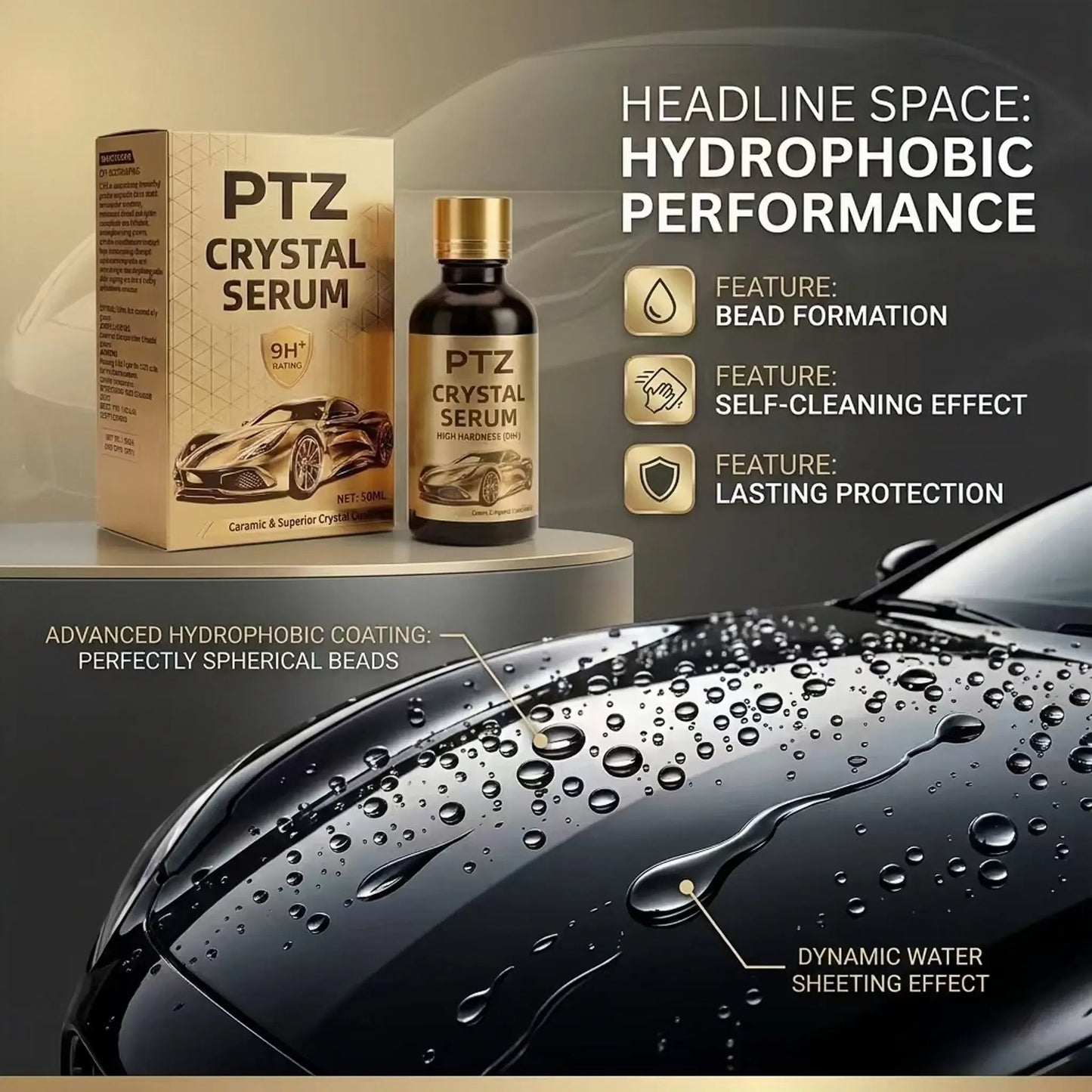 🔥Hot Sales 49% OFF🚗Graphene Ceramic Coating for Cars – 9H Hardness, 10+ Years Protection, Hydrophobic & Scratch Resistant✨