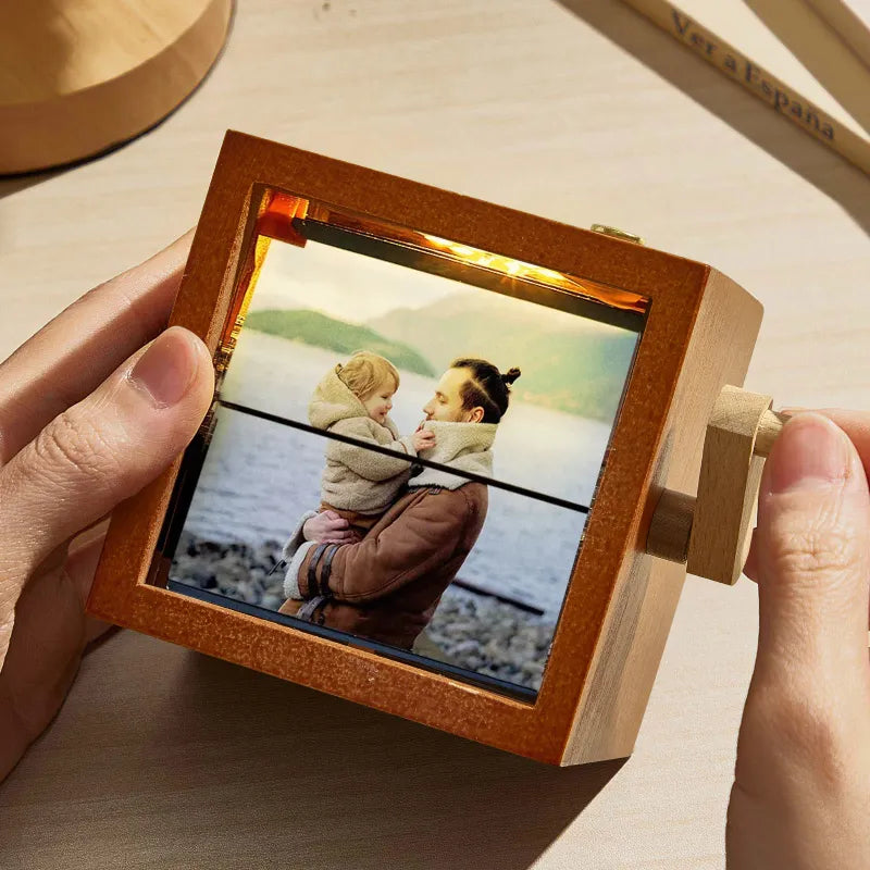 🔥Hot Sale 49% OFF -✨ Mechanical Hand-cranked Photo Album