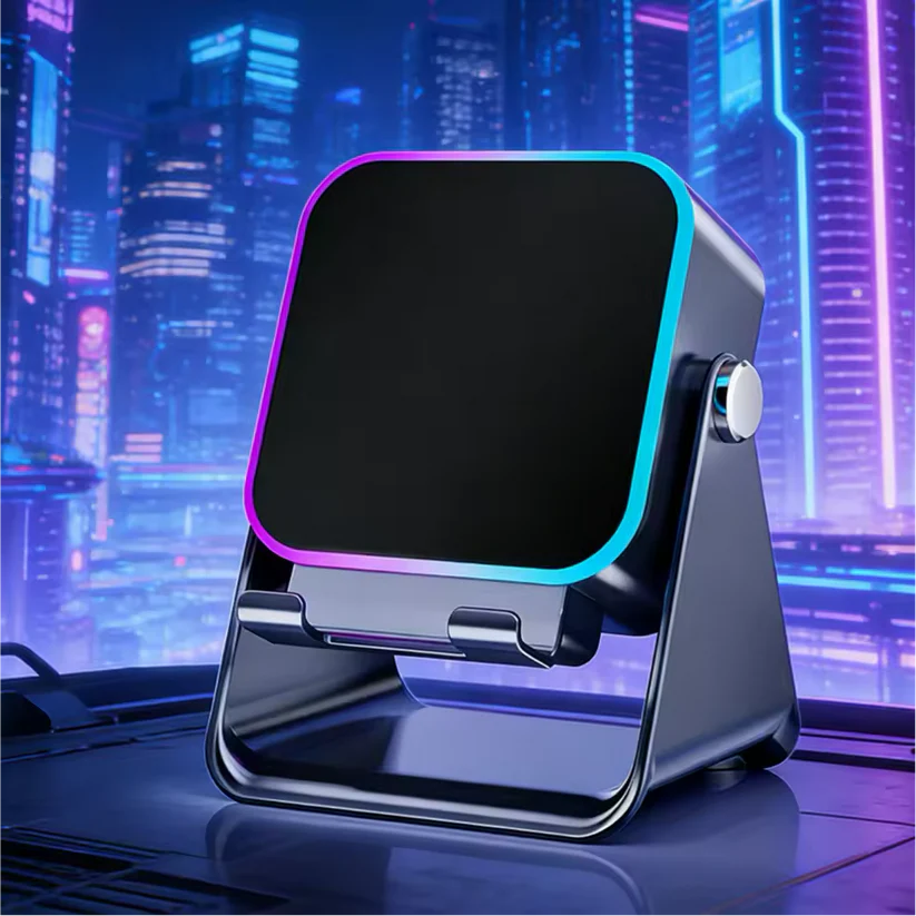 🔥Last day of the limited-time 50% off sale!🔥5-in-1 Wireless Induction Bluetooth Speaker with Adjustable Phone Stand