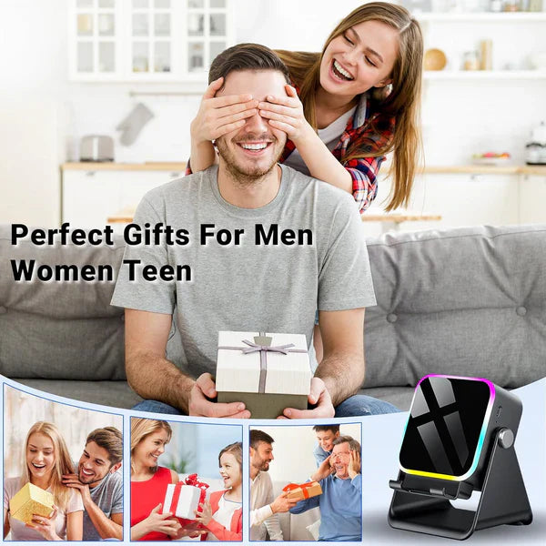 🔥Last day of the limited-time 50% off sale!🔥5-in-1 Wireless Induction Bluetooth Speaker with Adjustable Phone Stand