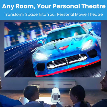 【🔥Last day: 43% discount】HY300 Pro Mini Portable Projector
