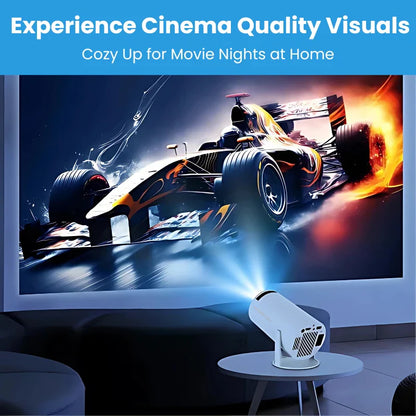 【🔥Last day: 43% discount】HY300 Pro Mini Portable Projector