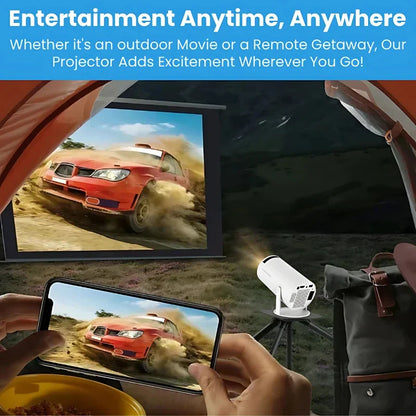 【🔥Last day: 43% discount】HY300 Pro Mini Portable Projector