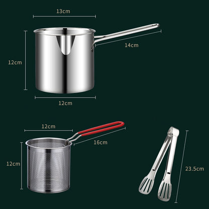 🔥LAST DAY SALE 49% OFF🎁304 Stainless Steel Multifuntional Fryer
