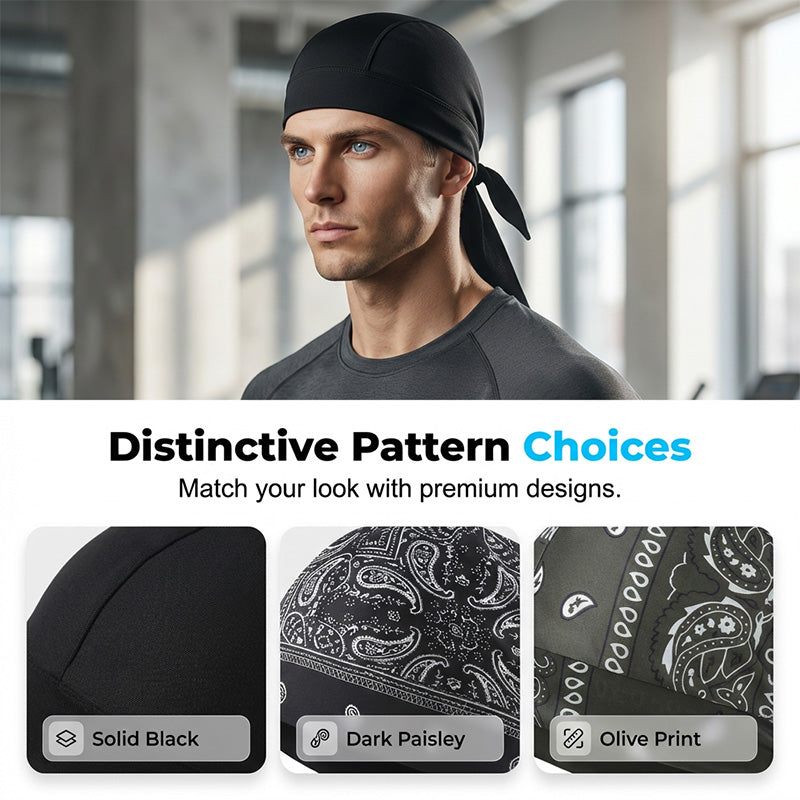 🧢 LIMITED-TIME 🔥🔥Buy 3 Get 2 Free! ✨ Elastic Cycling , Sports Cap 🚴‍♂️